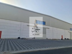 For rent New Sana ayana A new factory in Umm Al Quwain large Area big Size 35000 Sqft