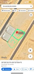 Industrial land for sale in Ajman, Al Jurf Industrial Area, 6700 feet, including registration fees