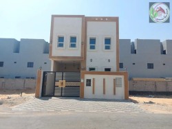 Villa for sale at a snapshot price and the best European finishing and design in Al Zahia area in Ajman, without down payment, 100% bank financing in